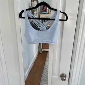 Southern Tide Blue and White Bra Intimates